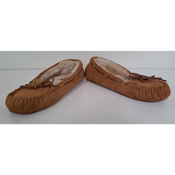 TAMARAC Women's Molly Suede Leather Moccasin Slippers Size 7M Indoor/Outdoor - Picture 6 of 8